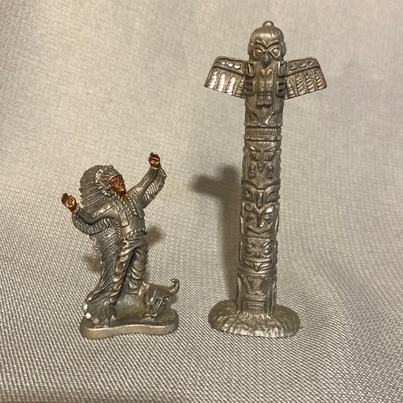 2 Vintage Masterworks Fine Pewter MWFP 1992 1990 - Picture 1 of 8